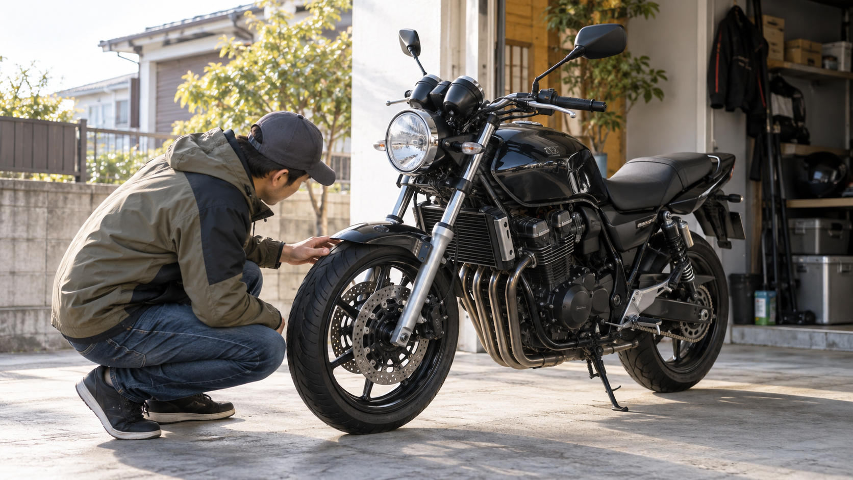 バイクの日常点検はどこを見る？乗る前30秒＋たまにしっかりチェック
